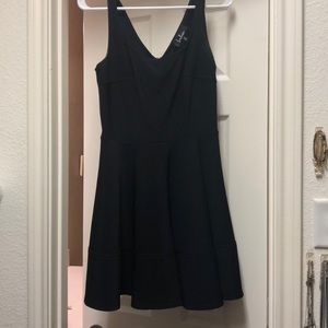 Lulus black dress.